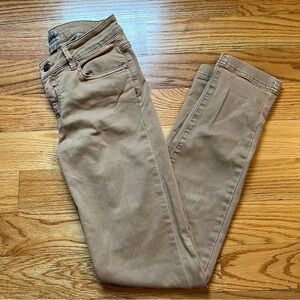 EQL by Kerrits tan jeans size 4